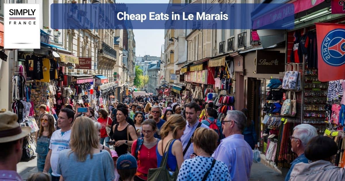Cheap Eats in Le Marais