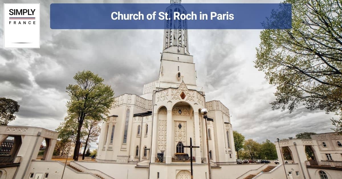 Church of St. Roch in Paris