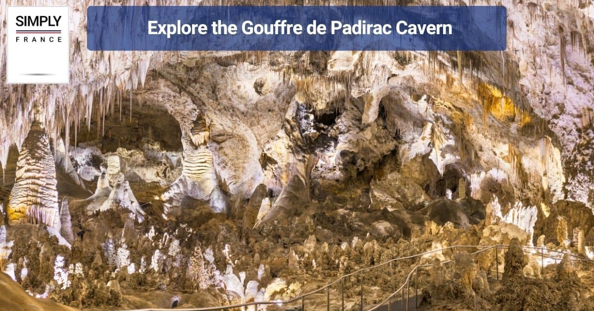 Explore the Gouffre de Padirac Cavern