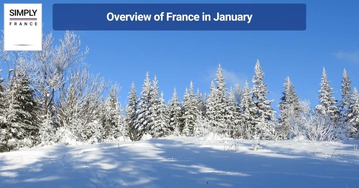 Overview of France in January