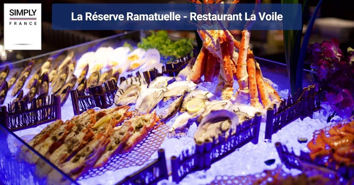 La Réserve Ramatuelle - Restaurant La Voile