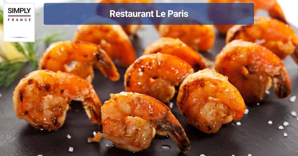 Restaurant Le Paris