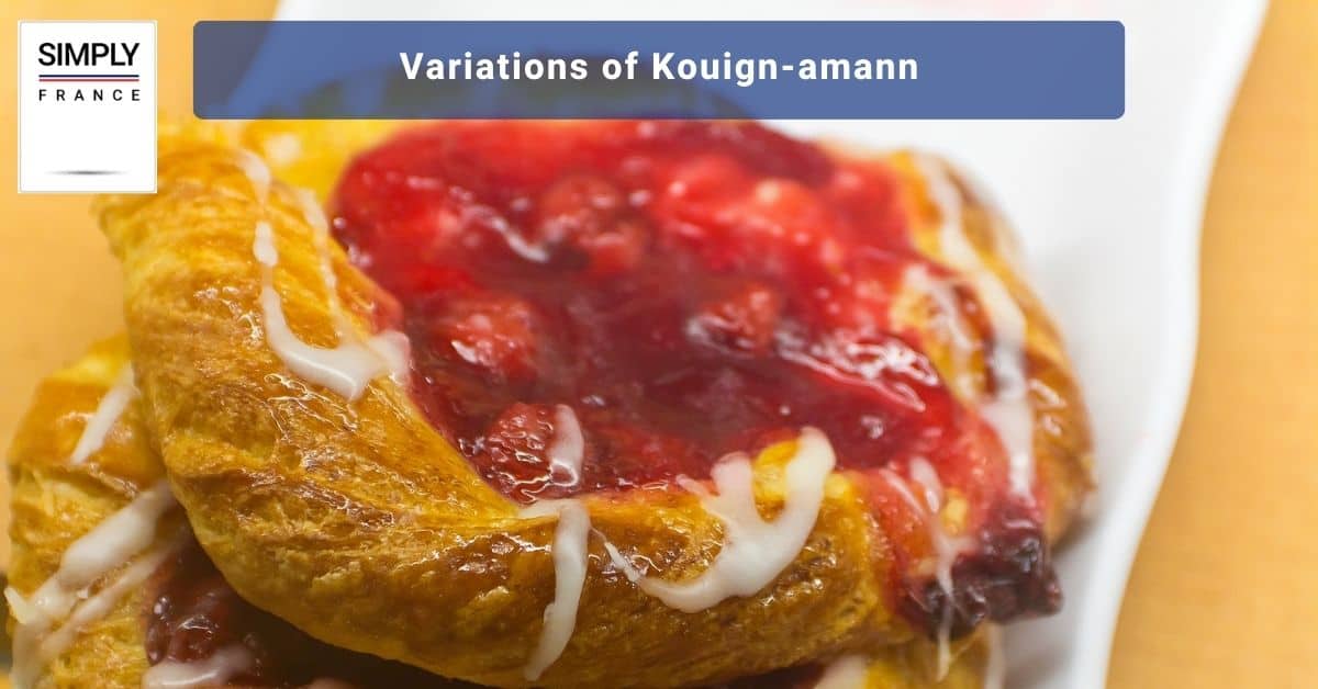 Variations of Kouign-amann