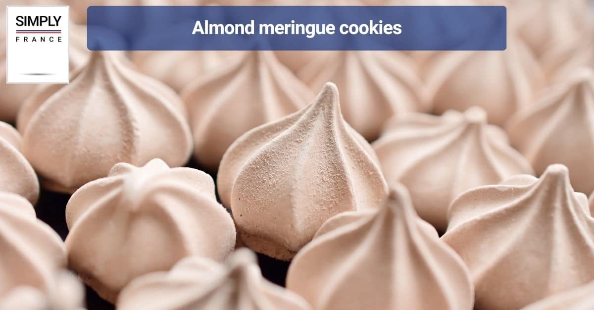 Almond meringue cookies