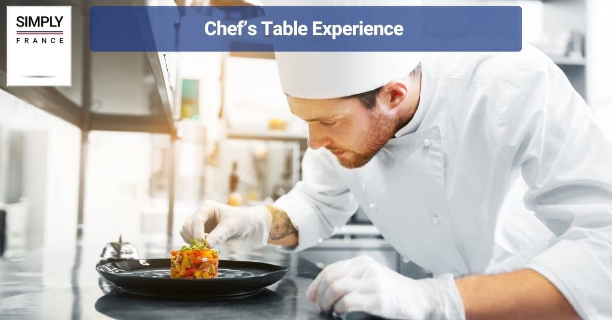 Chef’s Table Experience
