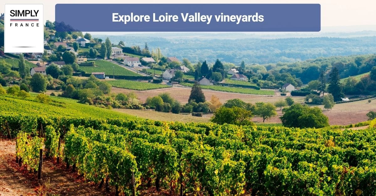 Explore Loire Valley vineyards