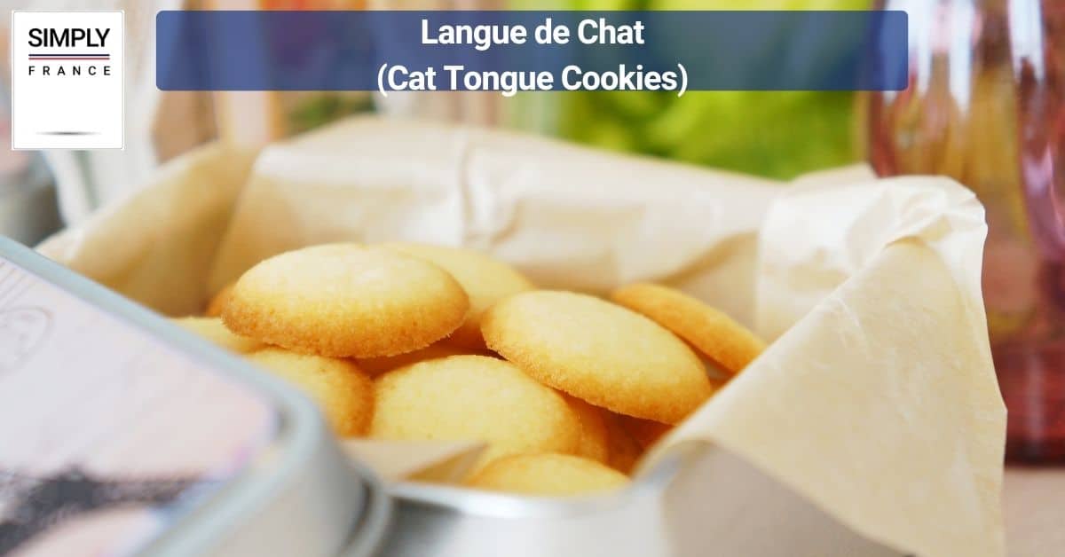 Langue de Chat (Cat Tongue Cookies)