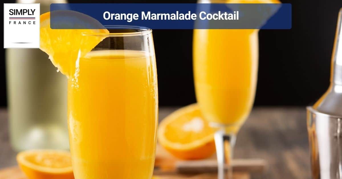 Orange Marmalade Cocktail