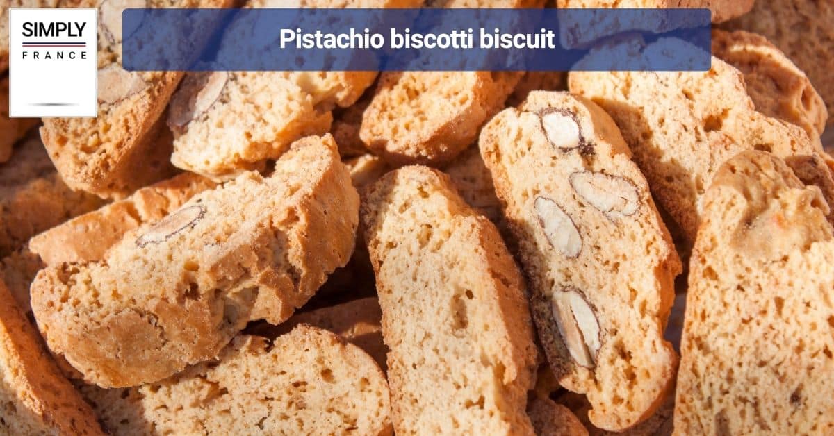 Pistachio biscotti biscuit