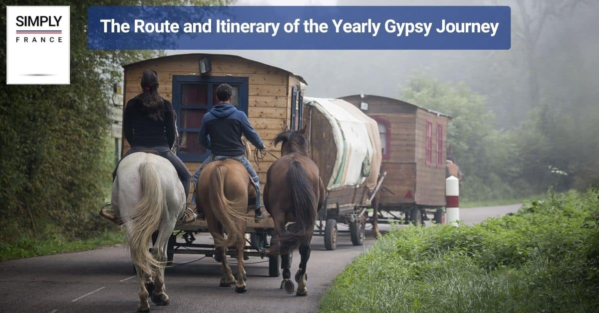 The Route and Itinerary of the Yearly Gypsy Journey