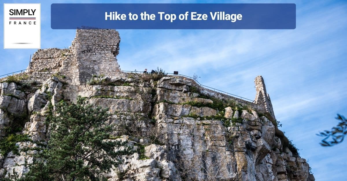 Hike to the Top of Eze Village