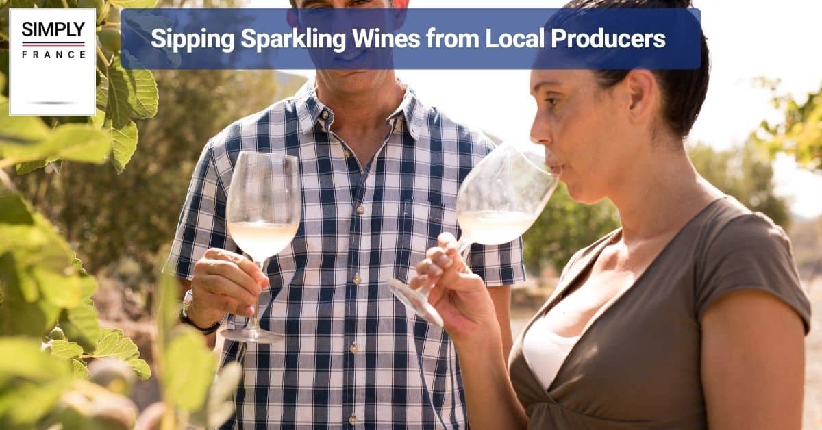 Sipping Sparkling Wines from Local Producers