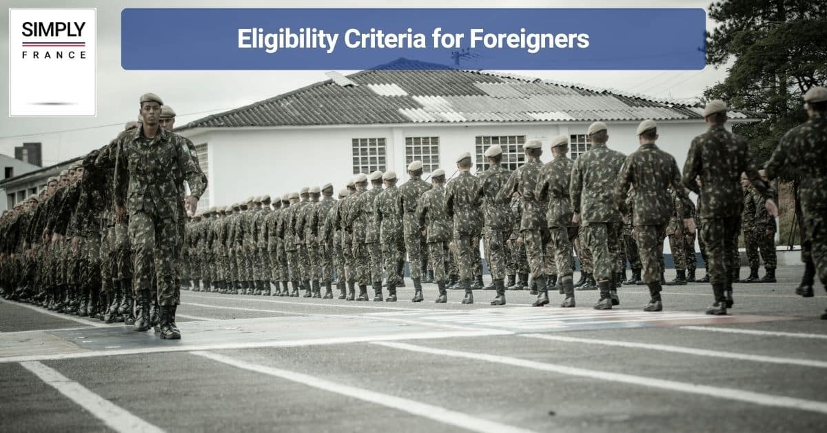 Eligibility Criteria for Foreigners
