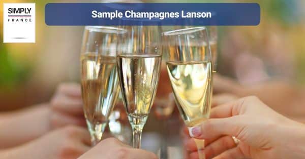 10. Sample Champagnes Lanson