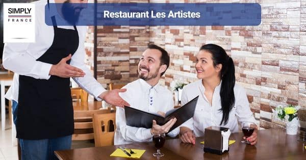 9. Restaurant Les Artistes