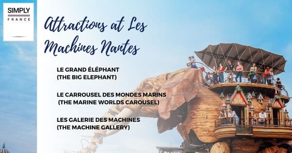 Attractions at Les Machines Nantes