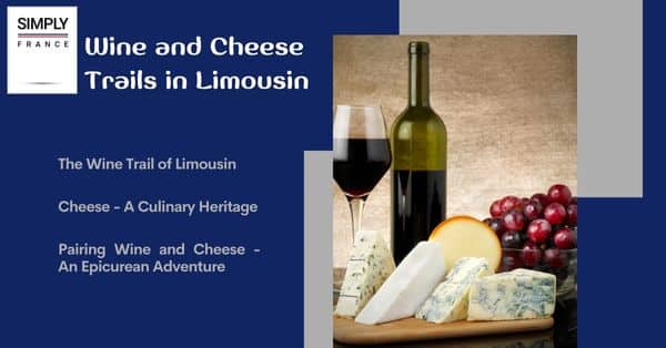 Wine and Cheese Trails in Limousin