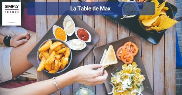 8. La Table de Max