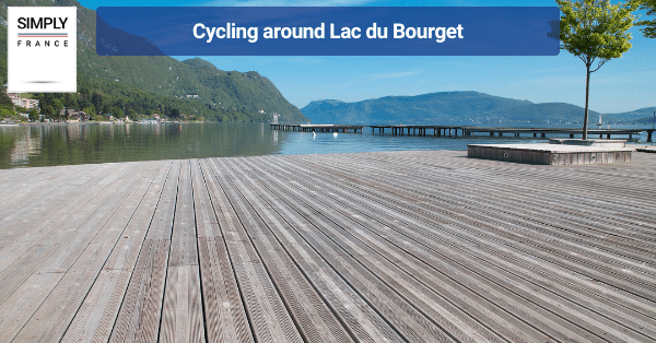 Cycling around Lac du Bourget