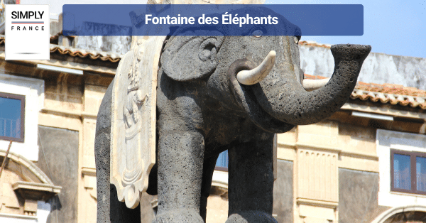 Fontaine des Éléphants