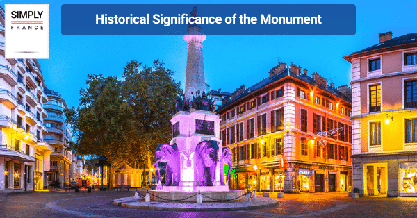 Historical Significance of the Monument
